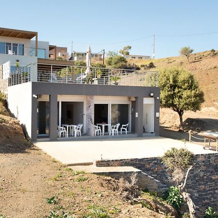 Beachfront Studio Kyma West ~ Crete'S Hidden Gem Kali Limenes Bagian luar foto